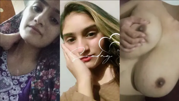 Cute Hijabi GF Boobs & Rubbing Pussy Closeup Video