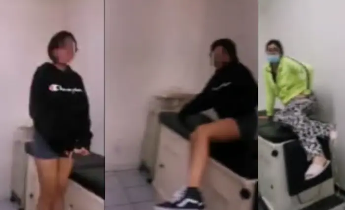 Cute Teen Girls Pants Down To Doctor Part 2