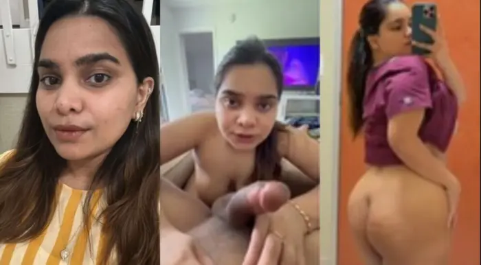 Indian BigAss Tanker Gf Blowjob Hard Doggy Fuck