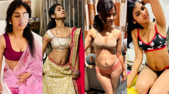 Indian Cute HouseWife Smoking Riding Beeg