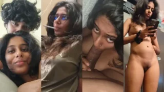 Indian Slim Babe Blowjob Hard Fucking In Doggy Video